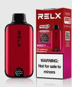 RELX MagicGo 8000 Puffs Strawberry Raspberry