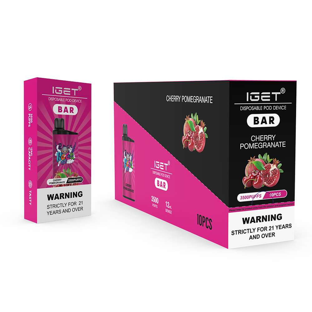 IGET Bar 3500 Puffs Disposable 10 x IGET Bar